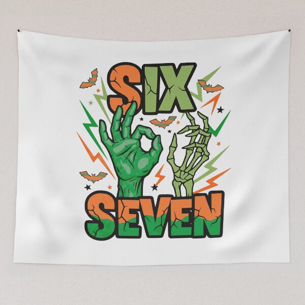 Item preview, funny 67 witch skeleton hands spooky halloween art designed and sold by ArtDesignTp.