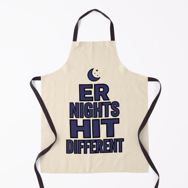 Item preview, ER Nights Hit Different Funny Night Shift Nurse Gift Design designed and sold by Dantin.