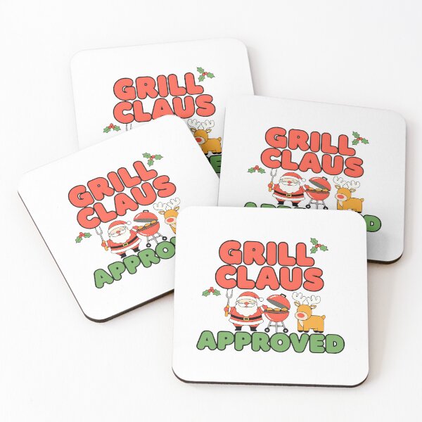 Item preview, grill claus santa hat funny christmas bbq meme designed and sold by ArtDesignTp.