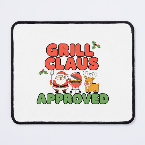 Item preview, grill claus santa hat funny christmas bbq meme designed and sold by ArtDesignTp.