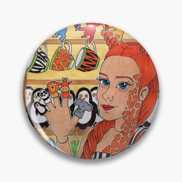 Item preview, Zoo Entry Booth Girl designed and sold by JolandaJarman.