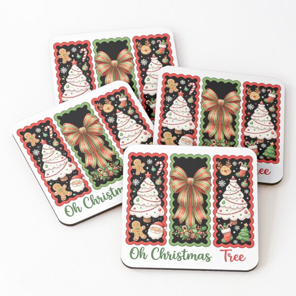 Item preview, cute coquette christmas tree cake retro holiday humor designed and sold by ArtDesignTp.