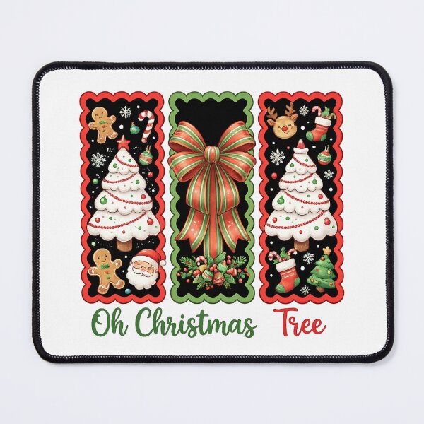 Item preview, cute coquette christmas tree cake retro holiday humor designed and sold by ArtDesignTp.