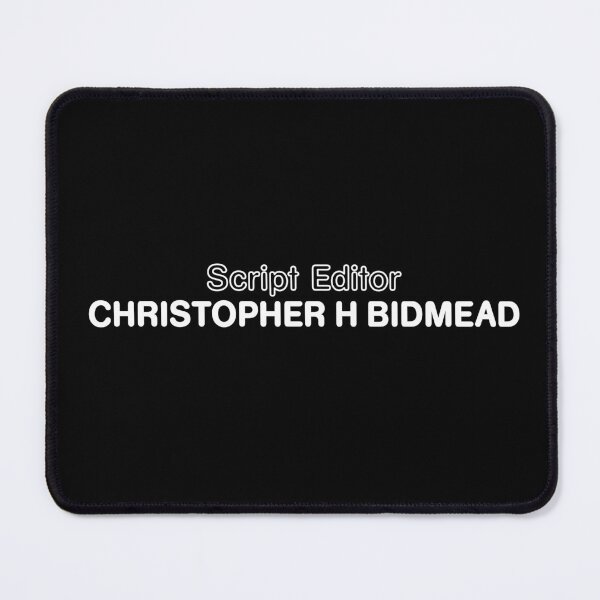 Item preview, Script Editor Christopher H Bidmead designed and sold by scatterbrook.
