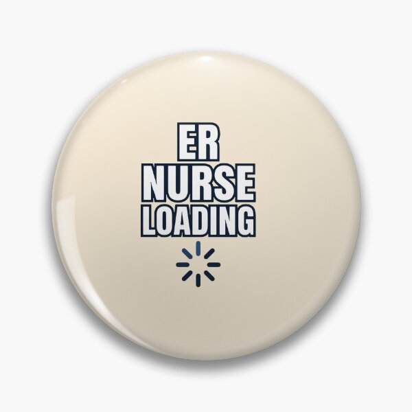 Item preview, ER Nurse Loading Funny Nursing Student Graduation Gift Design designed and sold by Dantin.