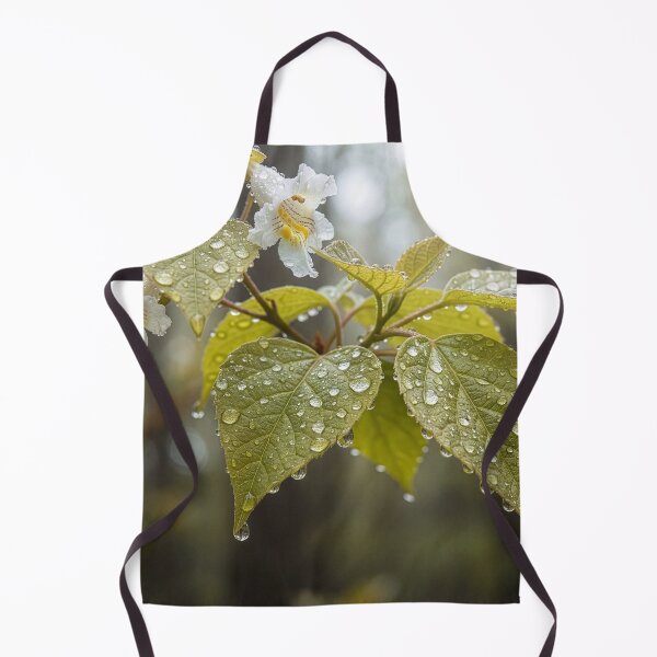 Item preview, Budding Catalpa Leaves and Blossoms on Rainy Day designed and sold by Tridentulus.