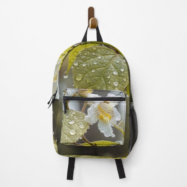 Item preview, Budding Catalpa Leaves and Blossoms on Rainy Day designed and sold by Tridentulus.