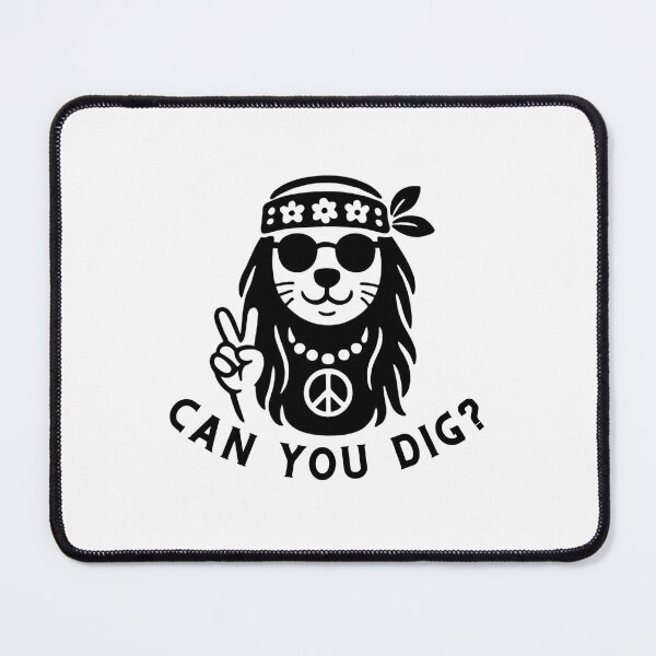 Item preview, Can You Dig Hippie Dog designed and sold by HYPNK.