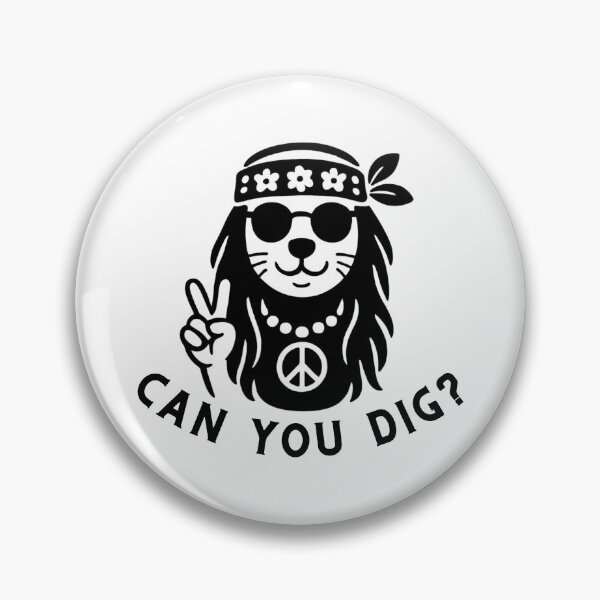 Item preview, Can You Dig Hippie Dog designed and sold by HYPNK.