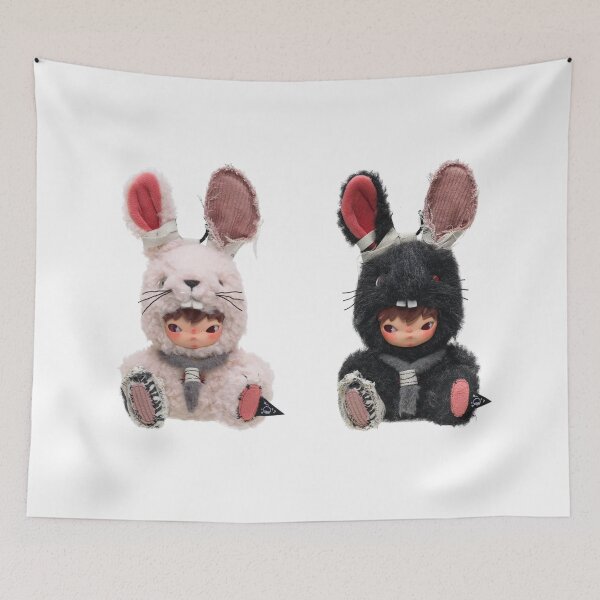 Item preview, Hirono - Little Hare Plush Doll Pendant - Popmart designed and sold by penny555.