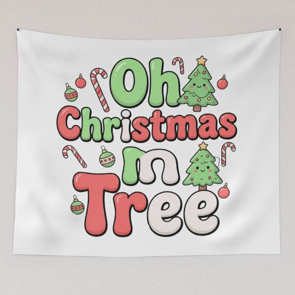 Item preview, coquette christmas tree cake retro holiday humor designed and sold by ArtDesignTp.