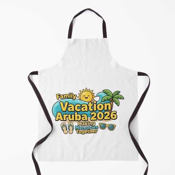 Item preview, aruba tropical family vacation 2026 beach trip designed and sold by ArtDesignTp.