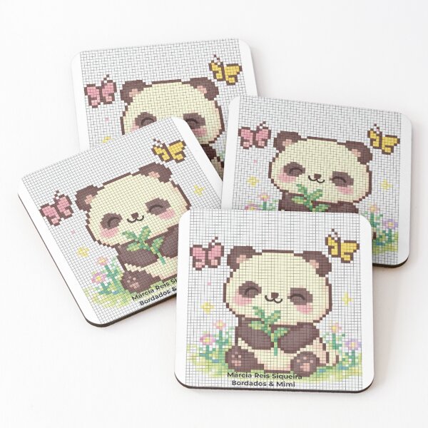 Item preview, Adorable Kawaii Panda Cross Stitch Pattern - Instant Digital Download Chart designed and sold by Ulikedigital14.