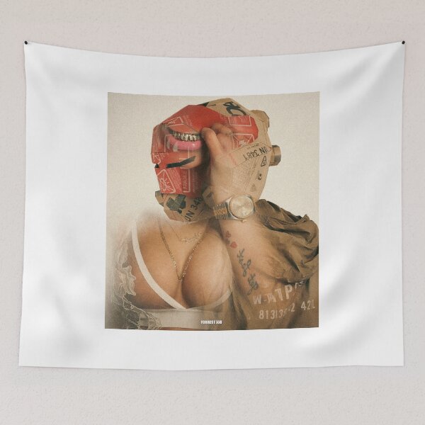 Item preview, She Hid Her Face But Not Her Power – Surreal Collage Art designed and sold by Forrest Jōb Art.