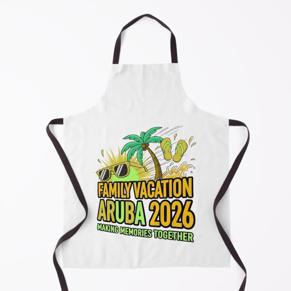 Item preview, matching aruba family vacation 2026 tropical art designed and sold by ArtDesignTp.
