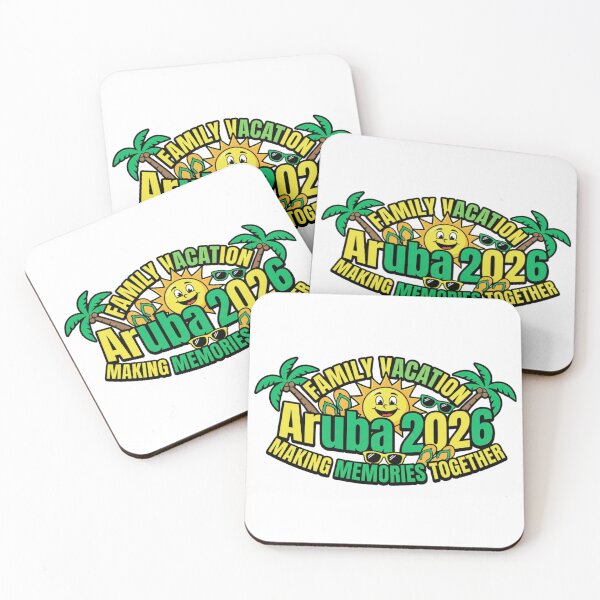 Item preview, aruba 2026 family vacation tropical beach vibes designed and sold by ArtDesignTp.