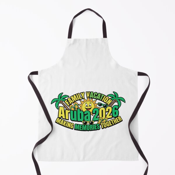 Item preview, aruba 2026 family vacation tropical beach vibes designed and sold by ArtDesignTp.