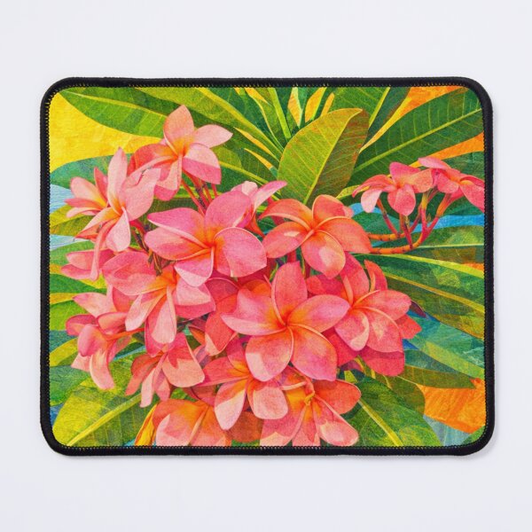 Item preview, Plumeria, Papercut Collage Childrens Book Illustration, designed and sold by SWSandraWechner.