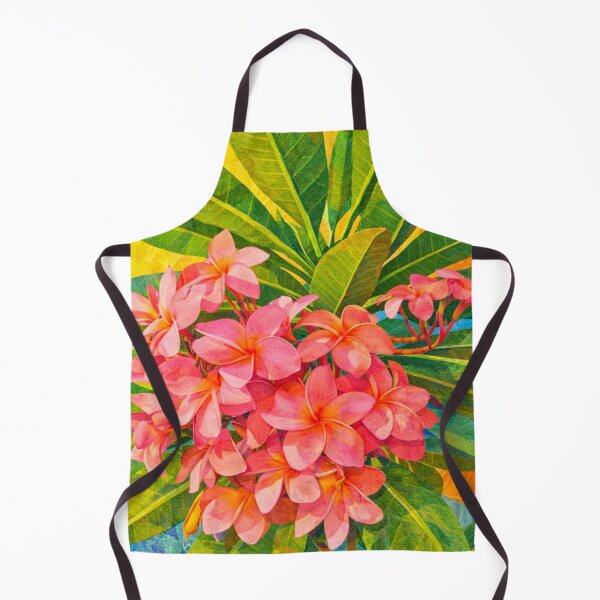 Item preview, Plumeria, Papercut Collage Childrens Book Illustration, designed and sold by SWSandraWechner.