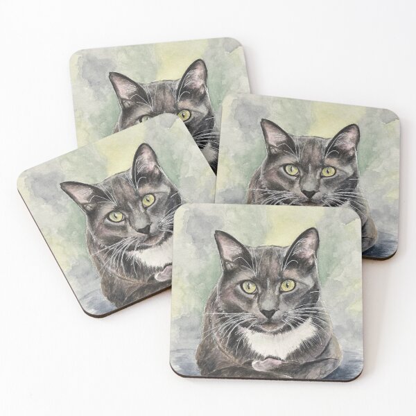 Item preview, Grey Tom Cat designed and sold by AutuminaArt.