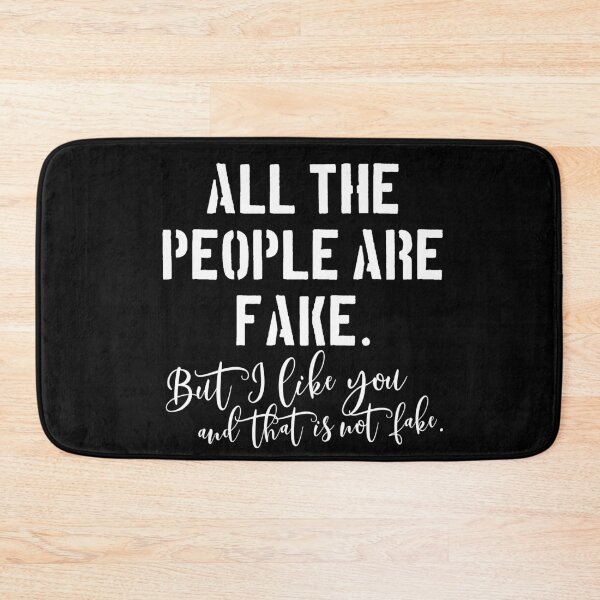 Item preview, Young Royals quote: All the people are fake. But I like you and that is not fake. designed and sold by kobyakov.