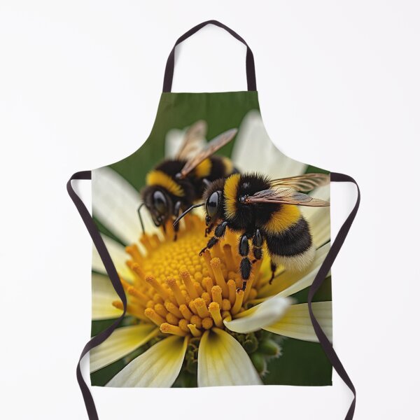 Item preview, Bumble bees on daisy designed and sold by laurakerr.