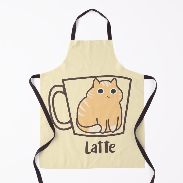 Item preview, Cafe Latte kawaii kitten designed and sold by StellarBees.