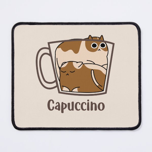 Item preview, Kawaii kitten cappuccino coffee designed and sold by StellarBees.