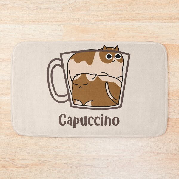 Item preview, Kawaii kitten cappuccino coffee designed and sold by StellarBees.