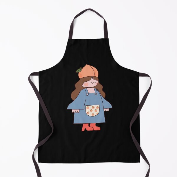 Item preview, Peach Orchard Girl designed and sold by TheCozySprout.