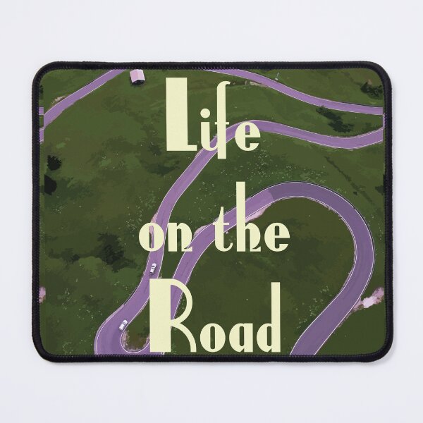 Item preview, Curving Road Through Bright Green Landscape designed and sold by Arturo Daniel Garcia Palomo.