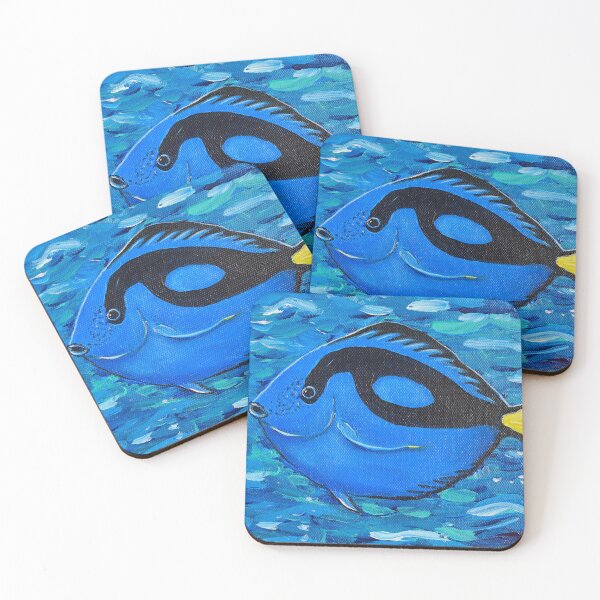 Item preview, Blue Tang Painting designed and sold by Art by Kirsten Sneath.