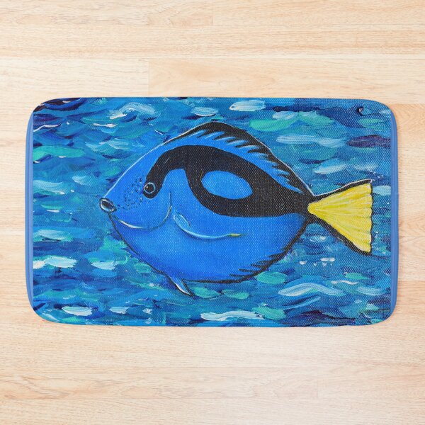 Item preview, Blue Tang Painting designed and sold by Art by Kirsten Sneath.