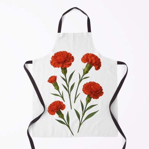 Item preview, Royal Red Carnation Bunch of Flowers Bouquet 2 Shapes Mania designed and sold by Shapes-Mania.