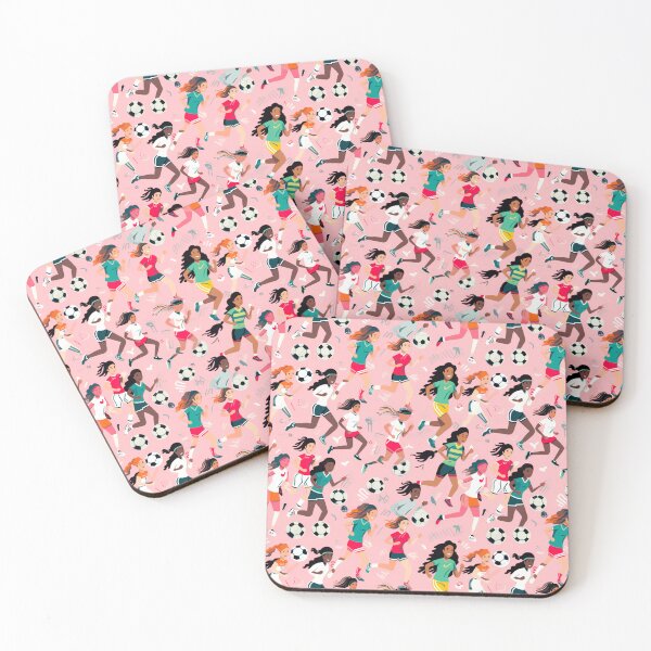 Item preview, Women’s Soccer Stars - Diversity & Sports Pattern designed and sold by edstorebeaches.