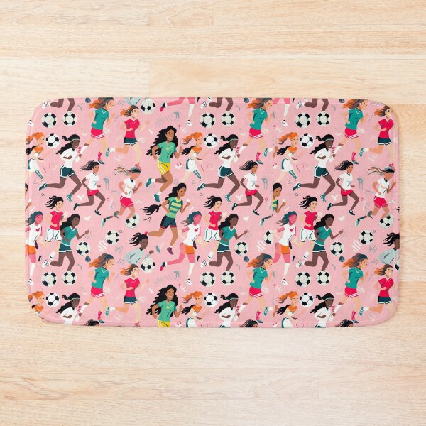 Item preview, Women’s Soccer Stars - Diversity & Sports Pattern designed and sold by edstorebeaches.