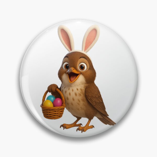 Item preview, Easter Hermit Thrush designed and sold by Sillytoe.