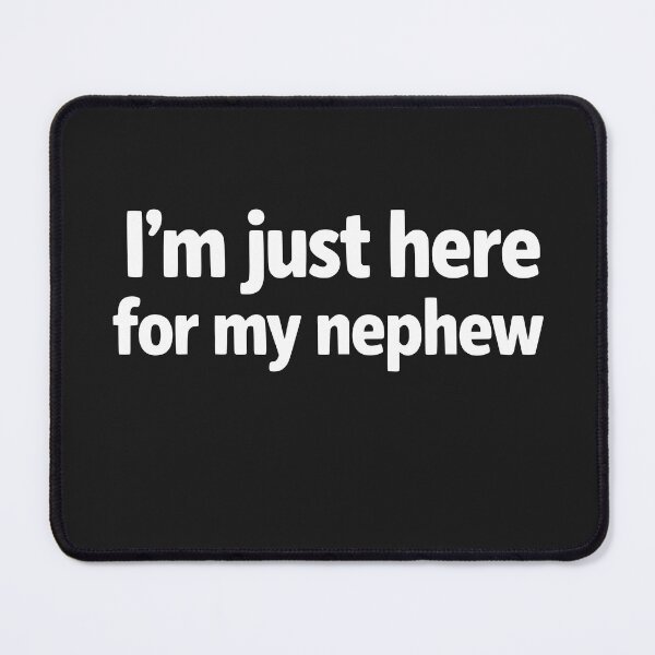 Item preview, Retro Vintage Funny I'm Just Here for My Nephew designed and sold by faridman.