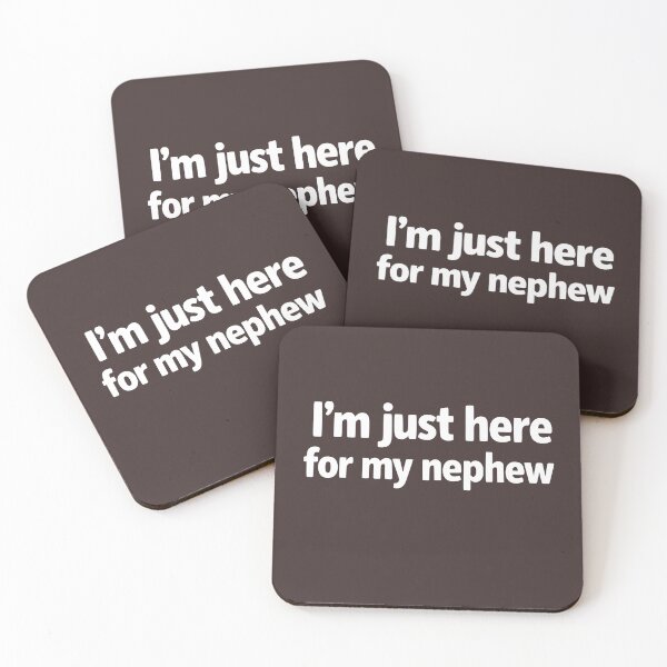 Item preview, Retro Vintage Funny I'm Just Here for My Nephew designed and sold by faridman.