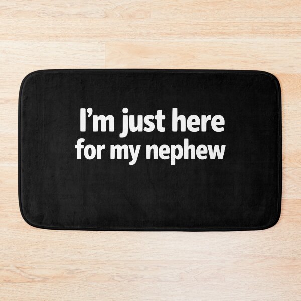 Item preview, Retro Vintage Funny I'm Just Here for My Nephew designed and sold by faridman.