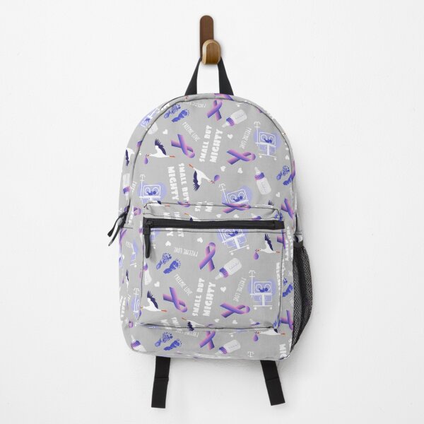 Item preview, Preemie Awareness gray-purple ribbon designed and sold by kobyakov.