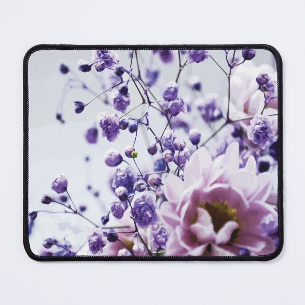 Item preview, Soft Pink and Purple Floral Arrangement designed and sold by Arturo Daniel Garcia Palomo.