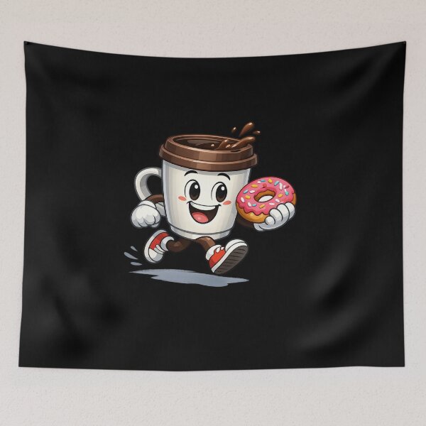 Item preview, Running on Coffee and Donuts designed and sold by Sonic Nova Studios.