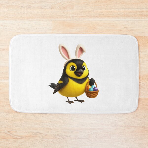 Item preview, Easter Hooded Warbler designed and sold by Sillytoe.