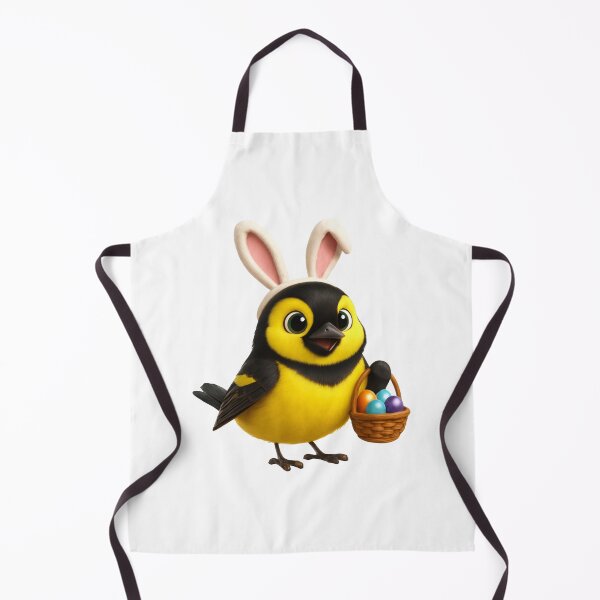 Item preview, Easter Hooded Warbler designed and sold by Sillytoe.