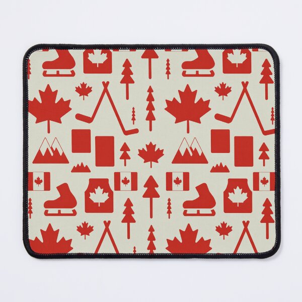 Item preview, Canadian Icons Seamless Pattern designed and sold by Midnight Veil Designs.