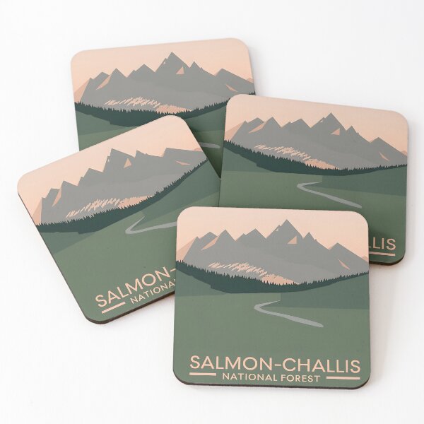 Item preview, Salmon-Challis National Forest designed and sold by Backyard Adventures.