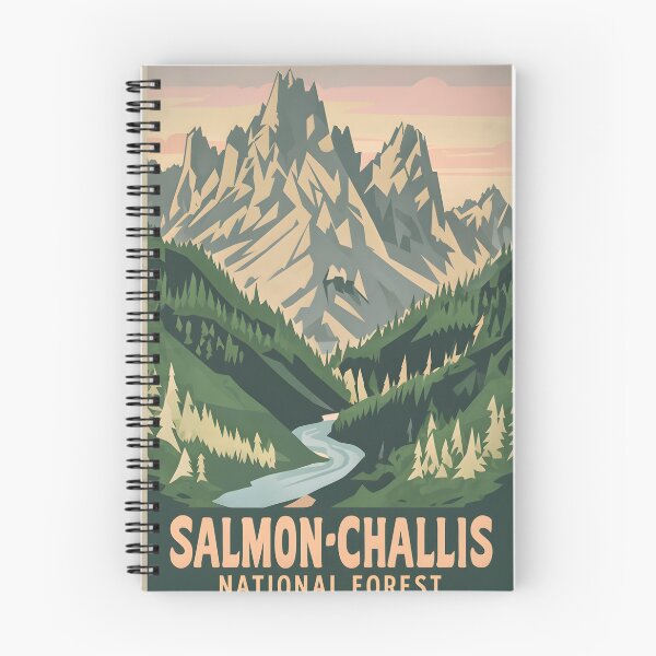 Item preview, Salmon-Challis National Forest, Idaho designed and sold by Backyard Adventures.