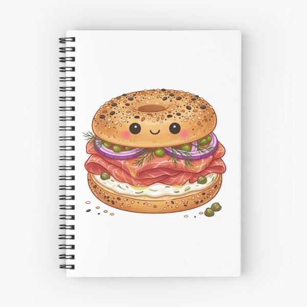Item preview, Bagel & Lox  designed and sold by Jessica Levaton.