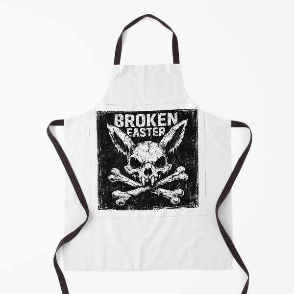 Item preview, Broken Easter Skull Tee – Distressed Bunny Skull Grunge Streetwear Shirt designed and sold by relso.